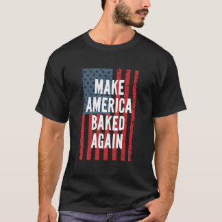 Gör Amerika tillbaka den fjärde juli självständigt T Shirt