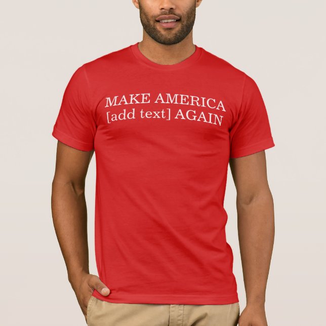 GÖR AMERIKA [tillfoga text], IGEN Tröja (Framsida)