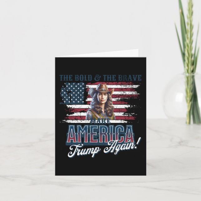 Gör Amerika-trenden igen Kort (Framsida)