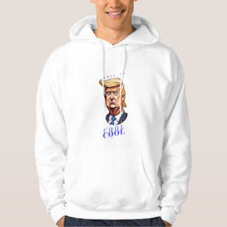 "Gör Amerika Underbart igen - igen!" "Trump 2024: Hoodie