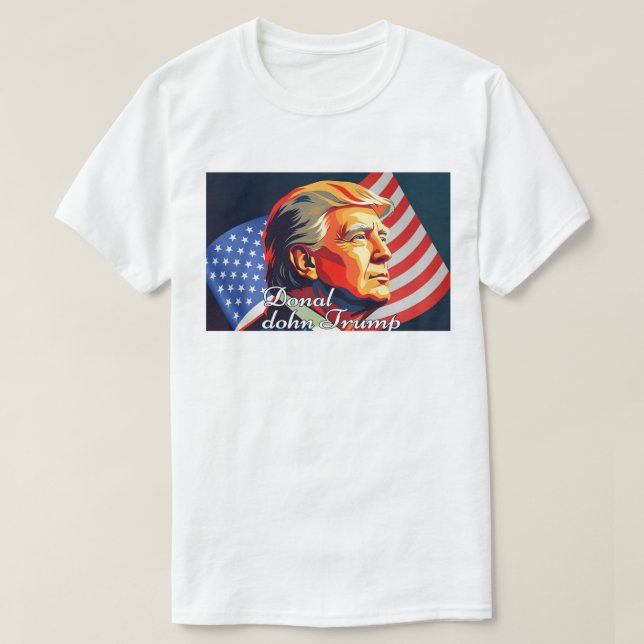 Gör Amerika Underbart igen T Shirt (Design framsida)