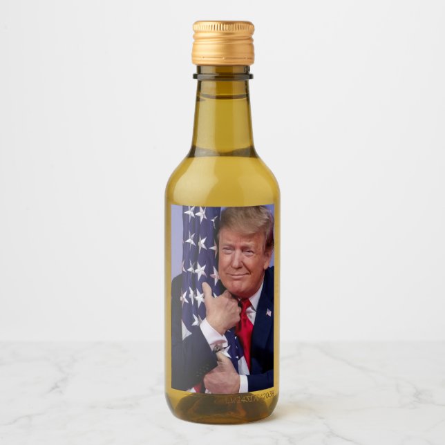 Gör Amerika Underbart igen - Trump 2020 Vinetikett (Framsida)