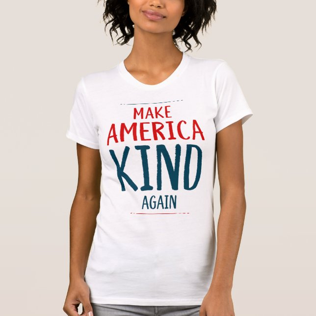 Gör Amerika-vänligt igen T Shirt (Framsida)