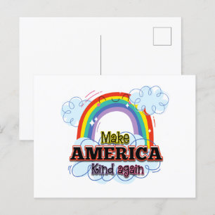 Gör Amerika-vänligt igen Vykort