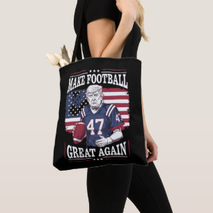 Gör amerikansk fotboll bra igen Vintage USA Flagga Tygkasse