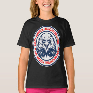 Gör amerikanska mindre inkräktande Bird Eagle T-Sh T Shirt