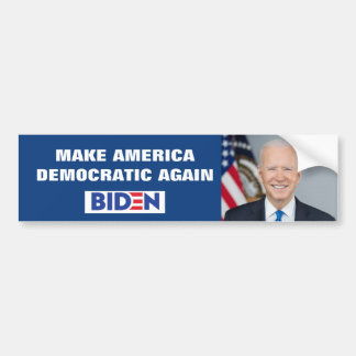 GÖR AMERIKAS DEMOKRATISKA ÅTERIGEN BILDEKAL