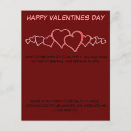 GÖR ANPASSNINGSBAR PAPPER CHIP BAG-MÄRKNING