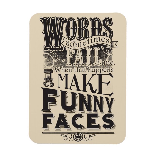 Gör Ansikte Magnet (Vertikal)