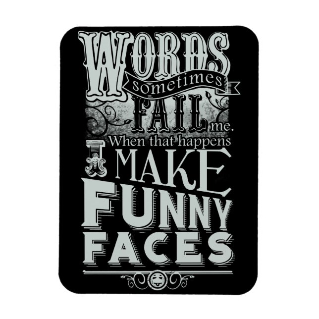 Gör Ansikte Magnet (Vertikal)