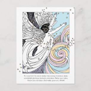 Gör Art Angel Vykort