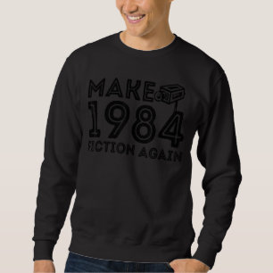 Gör att 1984-bilden ser på dig igen. lång ärmad tröja