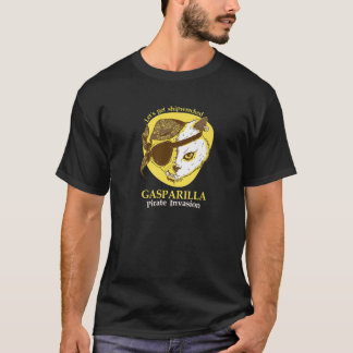 Gör att Cat Skull Pirat Gasparilla P T Shirt