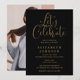 Gör att Studentfesten för att fira skript till fot Inbjudningar