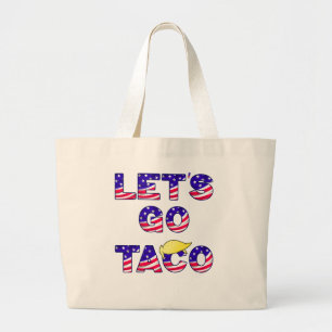Gör att TACO alltid kan klippa ut Jumbo Tygkasse
