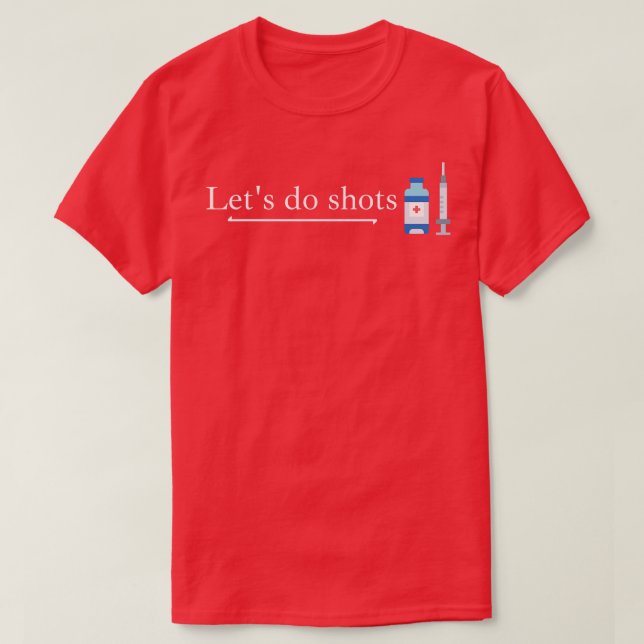 Gör att Vaccine Pro Vac visas T Shirt (Design framsida)