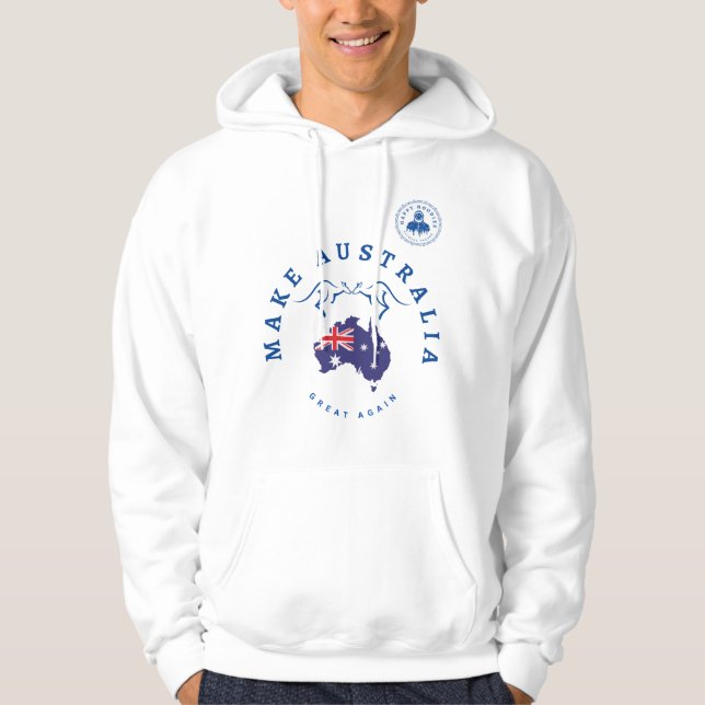 Gör Australien Underbar igen Hoodie (Framsida)