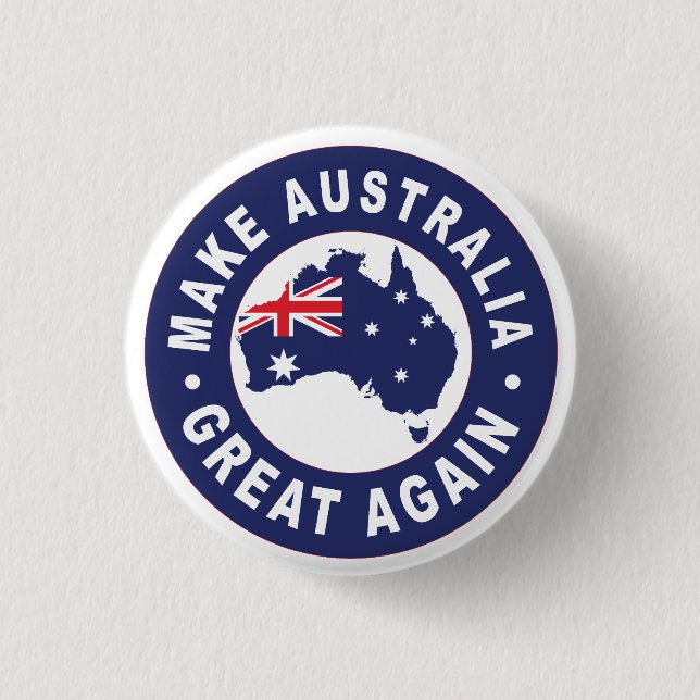 Gör Australien Underbar igen Knapp (Framsida)