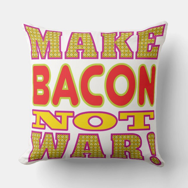 Gör bacon kudde (Framsida)