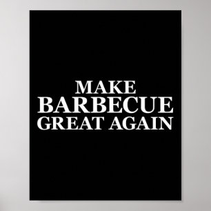 Gör Barbecue Underbar igen Bbq Pit Crew Poster