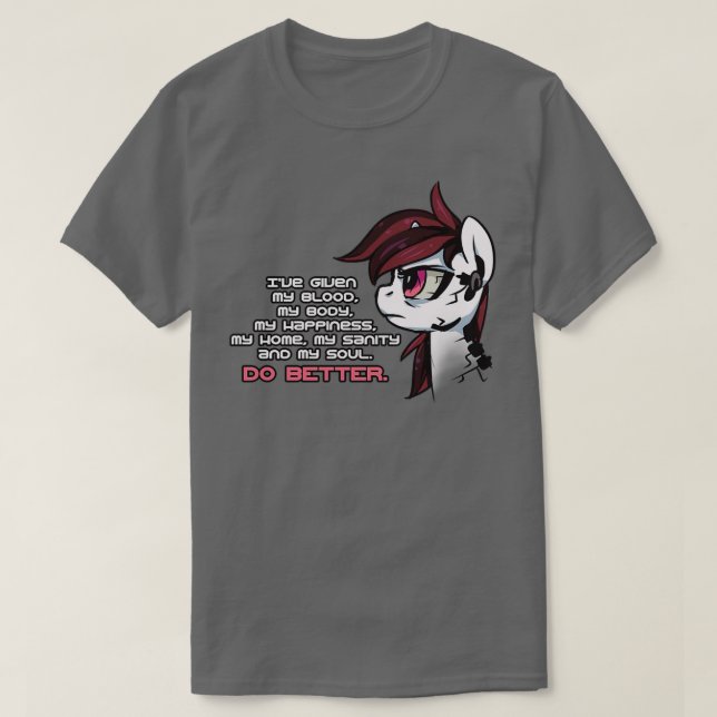 Gör bättre t shirt (Design framsida)