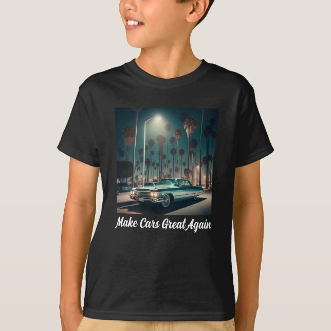 Gör Bilar Stora Igen T Shirt (Framsida)