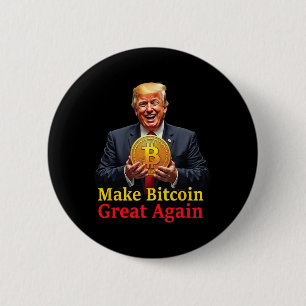 Gör Bitcoin Underbar igen Trump Bitcoin Crypto Fut Knapp