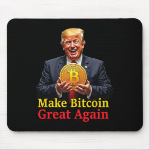 Gör Bitcoin Underbar igen Trump Bitcoin Crypto Fut Musmatta