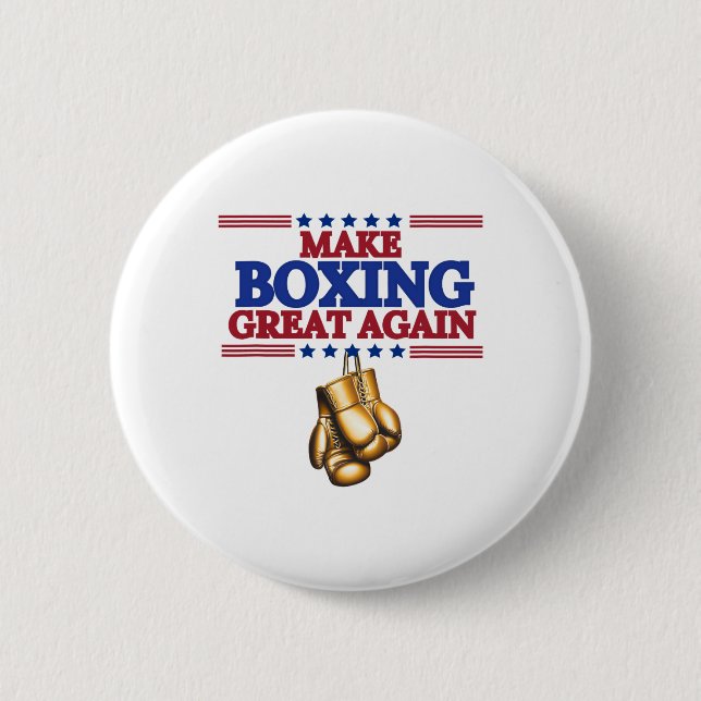 Gör boxning bra igen  knapp (Framsida)