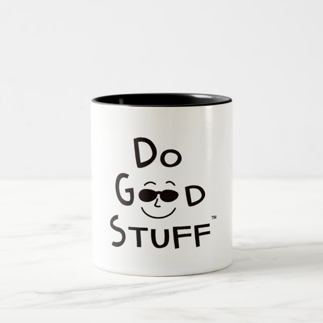 Gör bra Stuff™ Två-Tonar muggen Två-Tonad Mugg (Center)