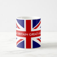 GÖR BRITAIN UNDERBART IGEN Union Jack mugg
