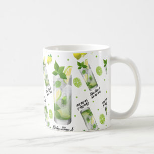 Gör bryter en gin- och Tonicklassikervitmugg Kaffemugg
