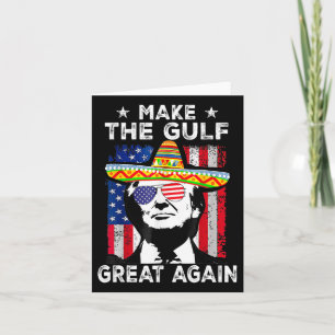 Gör Bukt till Underbar igen Trump Mexico America 2 Kort