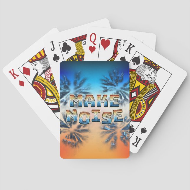 Gör buller casinokort (Baksidan)