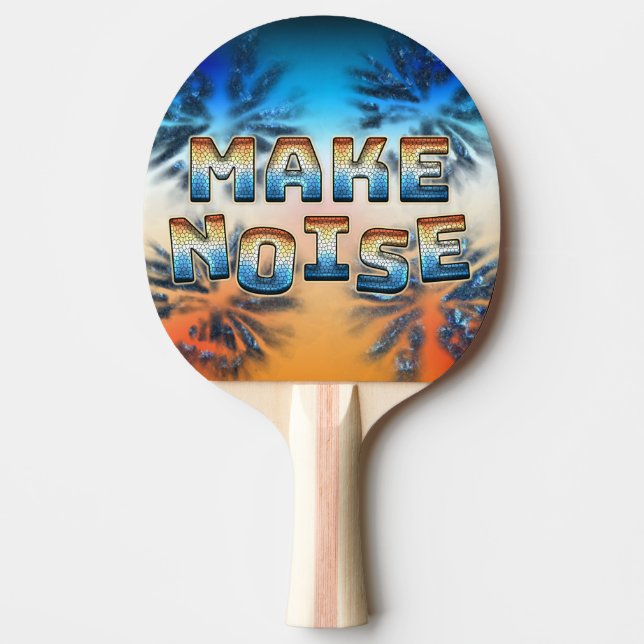 Gör buller pingisracket (Framsidan)