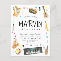 Gör bullerinstrument till Musik noter Music Birday