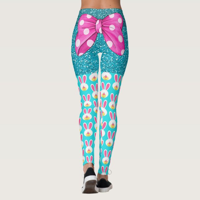 Gör Bunny Pop Pop Mode Leggings (Baksida)