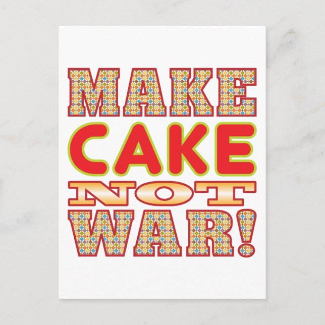 Gör Cake v2b Vykort (Framsida)