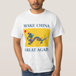 GÖR CHINAN UNDERBAR IGEN 让中国再次伟大 -  T SHIRT