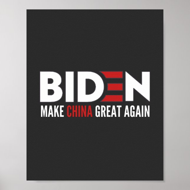 Gör Chinan Underbar igen Poster (Framsidan)