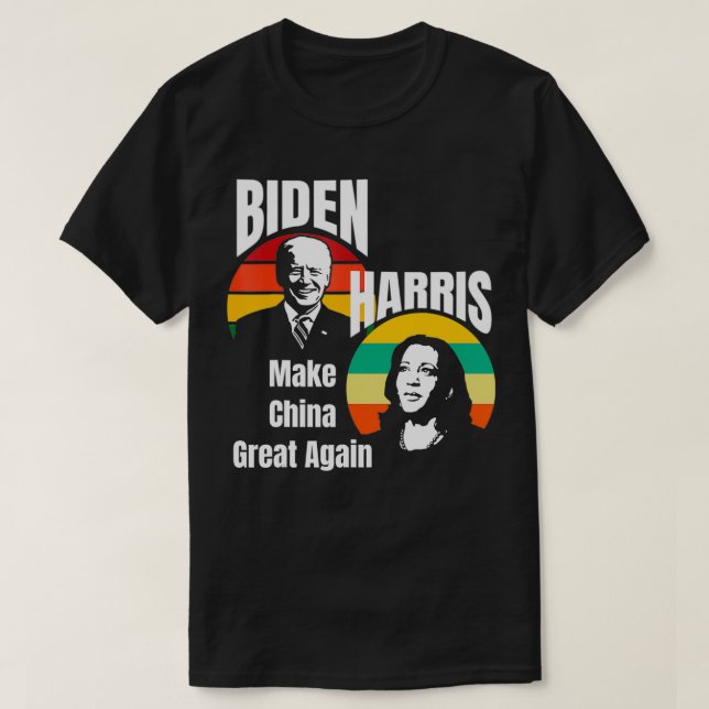 Gör Chinan Underbar igen Sarkastic Policy Gag Gif T Shirt (Design framsida)