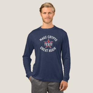 Gör Crypto Underbar igen Bella+Canvas Tri-blend Lo T Shirt