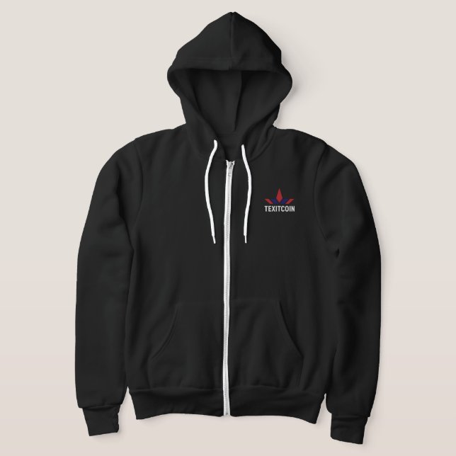 Gör Crypto Underbar igen Kvinna-zip upp T Shirt (Laydown)