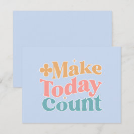 Gör dagens antal inspirationsoffertkort