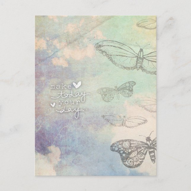 Gör dagens dag till din dag vykort (Framsida)