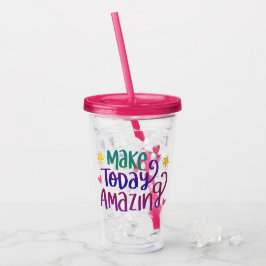 Gör dagens Fantastisk | Färgstarka motiv Take Away Mugg