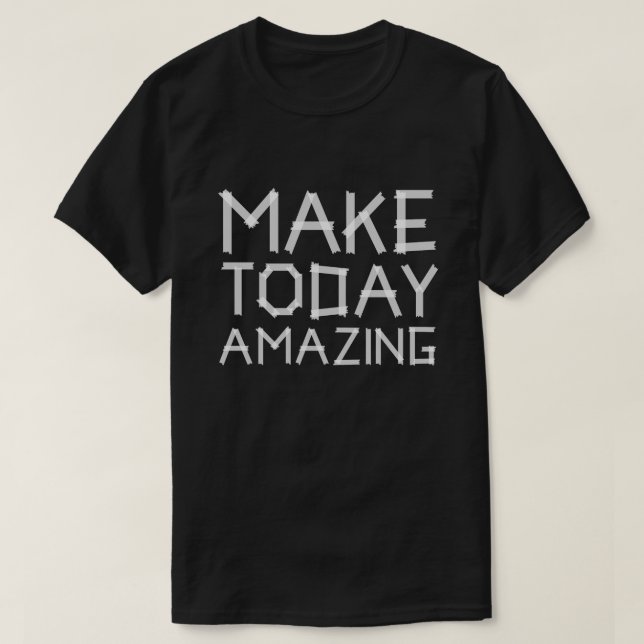 Gör dagens fantastisk t shirt (Design framsida)