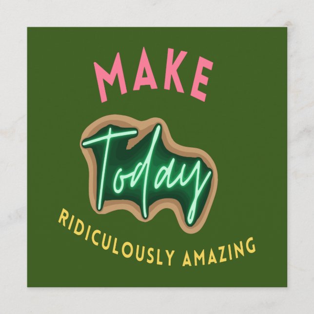 Gör dagens löjliga fantastisk meny (Framsida)