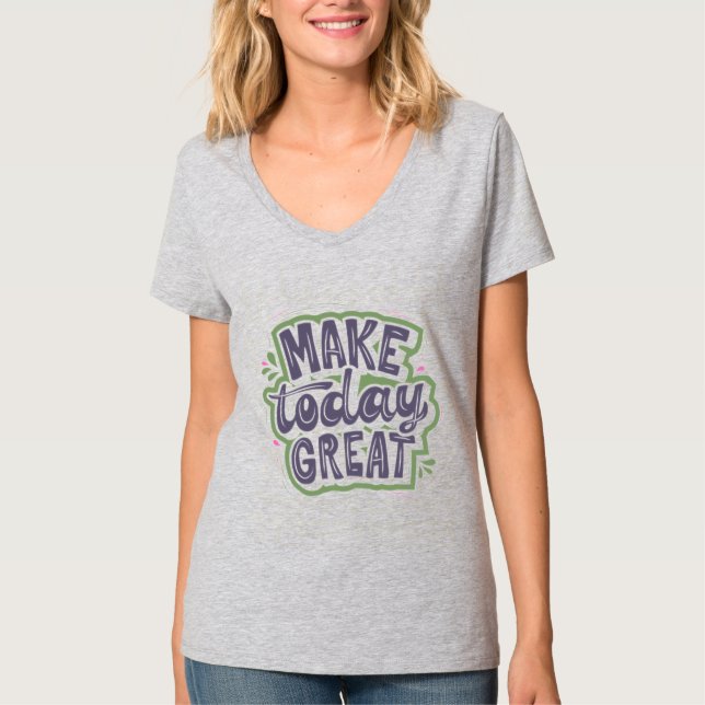 Gör dagens underbar t shirt (Framsida)