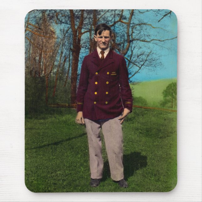 Gör de här Byxorna att jag ser Tjocken? Musmatta (Framsidan)